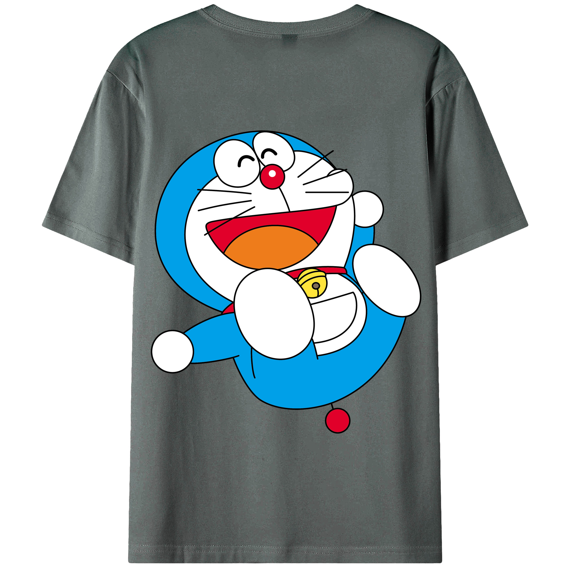 （画像用） ドラえもん Doraemon 綿100％半袖Tシャツ（背面プリント）